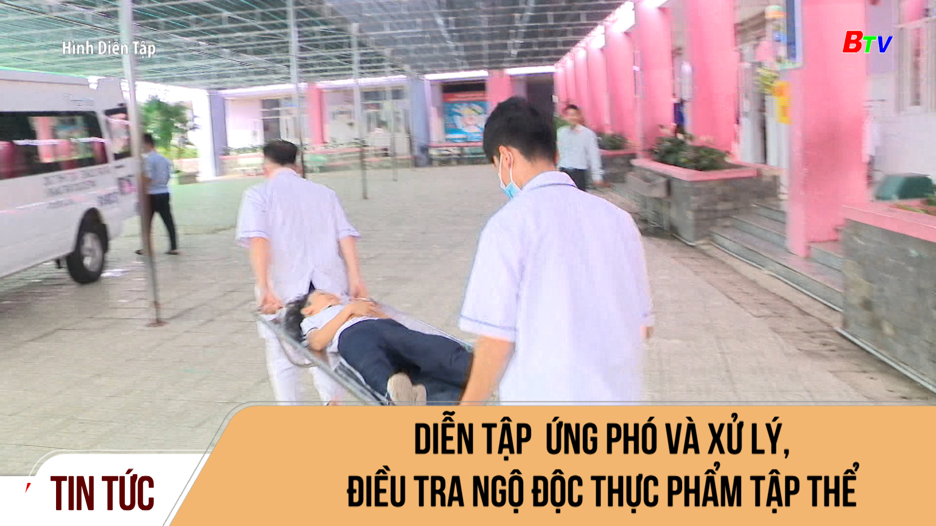 Diễn tập ứng phó và xử lý, điều tra ngộ độc thực phẩm tập thể	