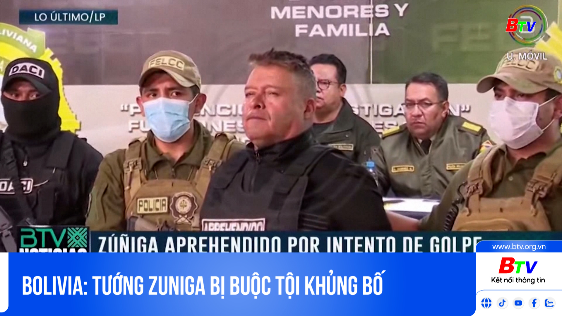 Bolivia: tướng Zuniga bị buộc tội khủng bố