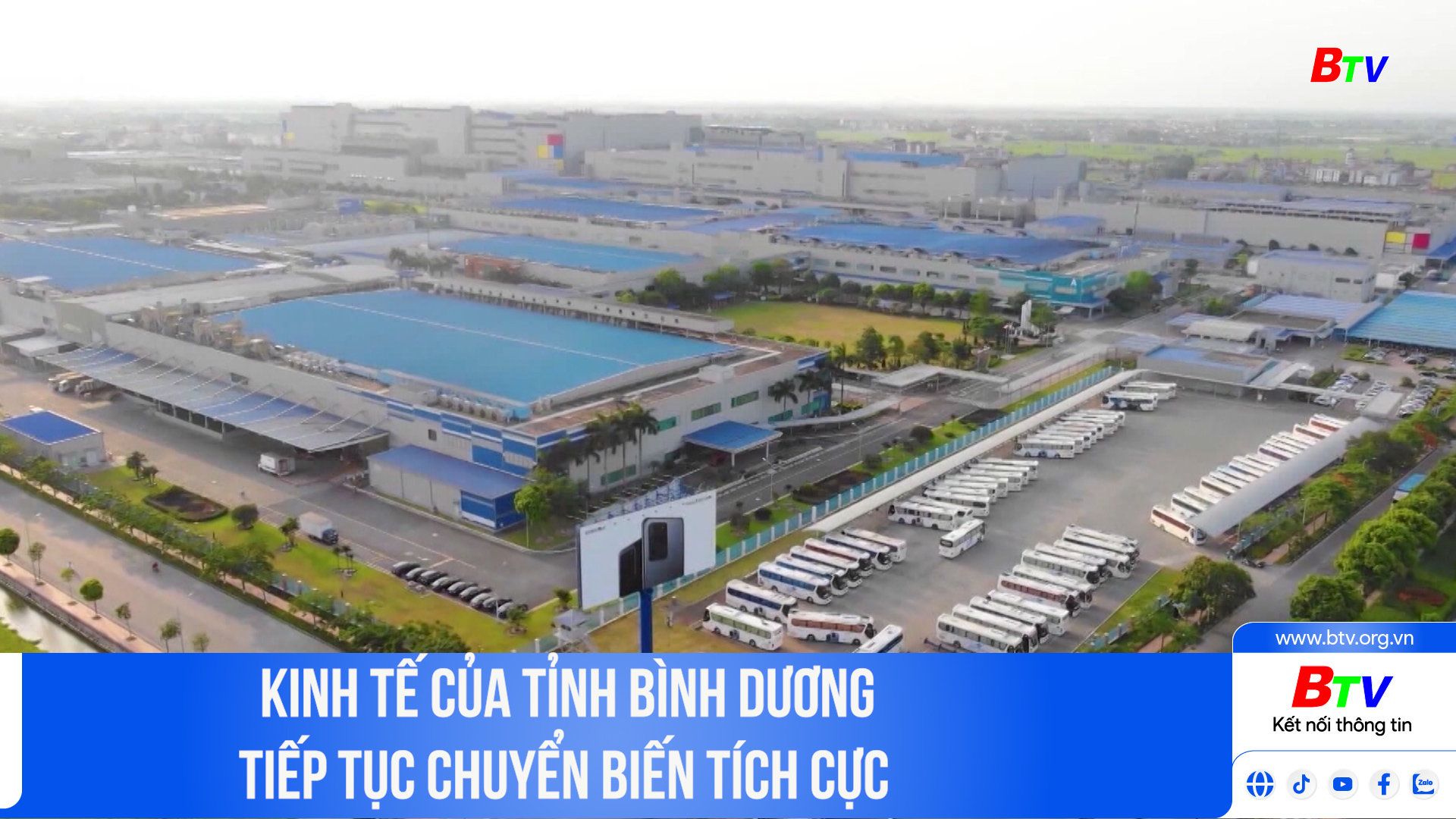 Kinh tế của tỉnh Bình Dương tiếp tục chuyển biến tích cực