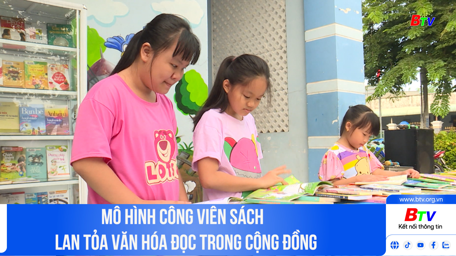 Mô hình công viên sách lan tỏa văn hóa đọc trong cộng đồng