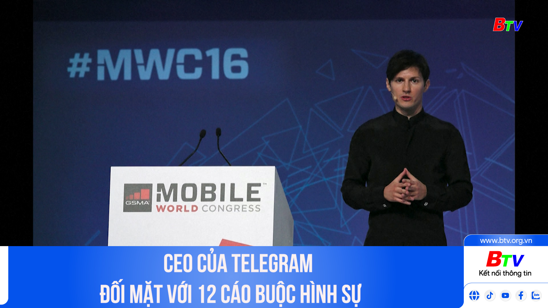 CEO của Telegram đối mặt với 12 cáo buộc hình sự