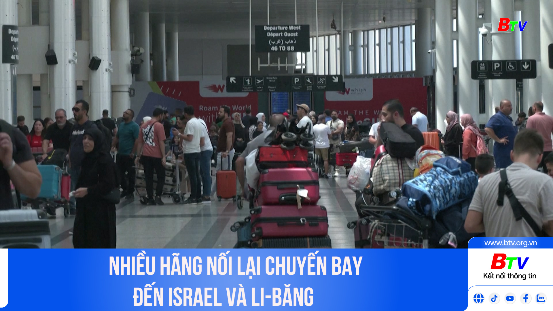 Nhiều hãng nối lại chuyến bay đến Israel và Li-Băng