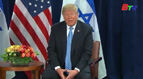 Tổng thống Donald Trump lần đầu tiên tuyên bố ủng hộ giải pháp hai nhà nước cho xung đột Trung Đông