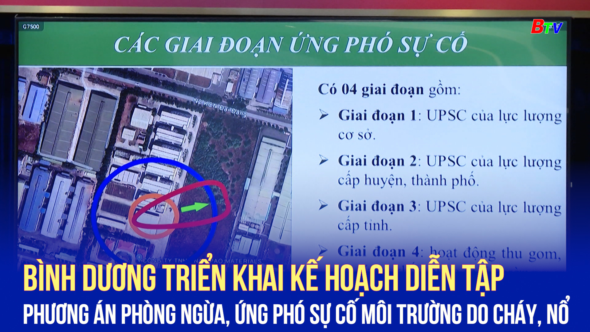 Bình Dương triển khai kế hoạch diễn tập phương án phòng ngừa, ứng phó sự cố môi trường do cháy, nổ