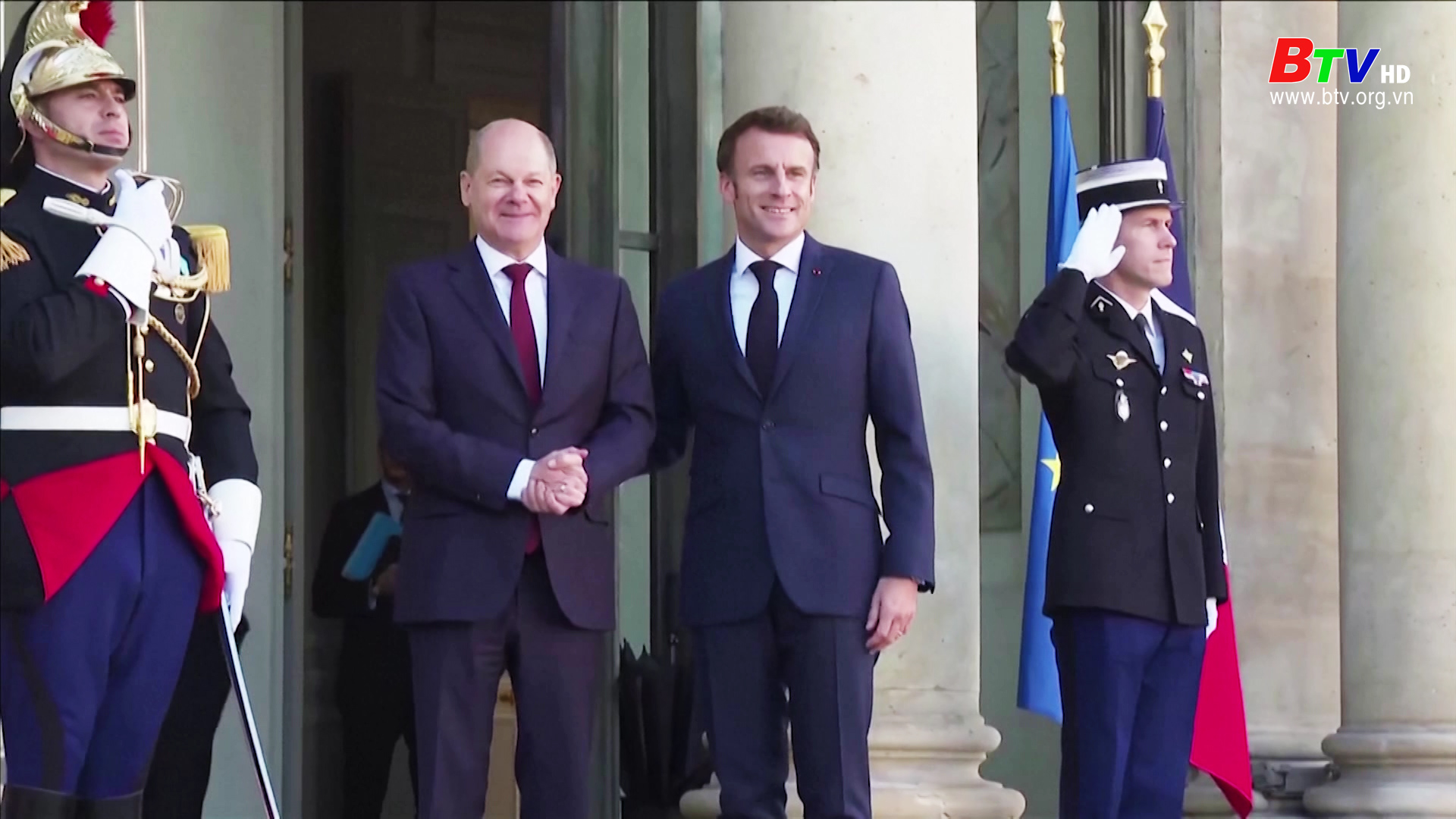 Thủ tướng Đức đánh giá cao cuộc với Tổng thống Pháp 