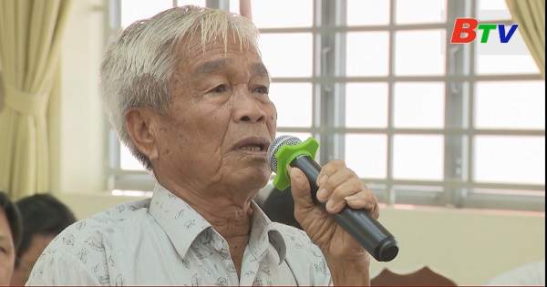 Đại biểu Quốc hội tỉnh Bình Dương tiếp xúc cử tri huyện Bắc Tân Uyên