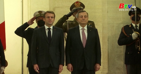Pháp, Italy hướng tới hiệp định nâng cao quan hệ song phương