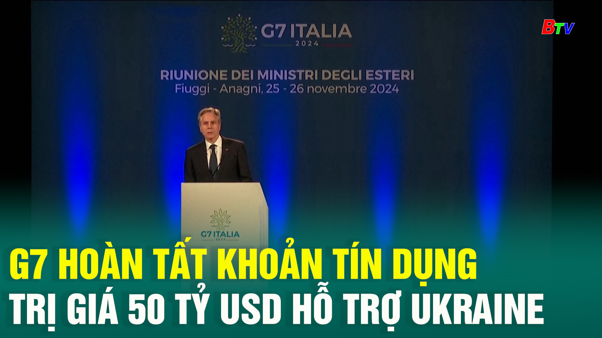 G7 hoàn tất khoản tín dụng trị giá 50 tỷ USD hỗ trợ Ukraine