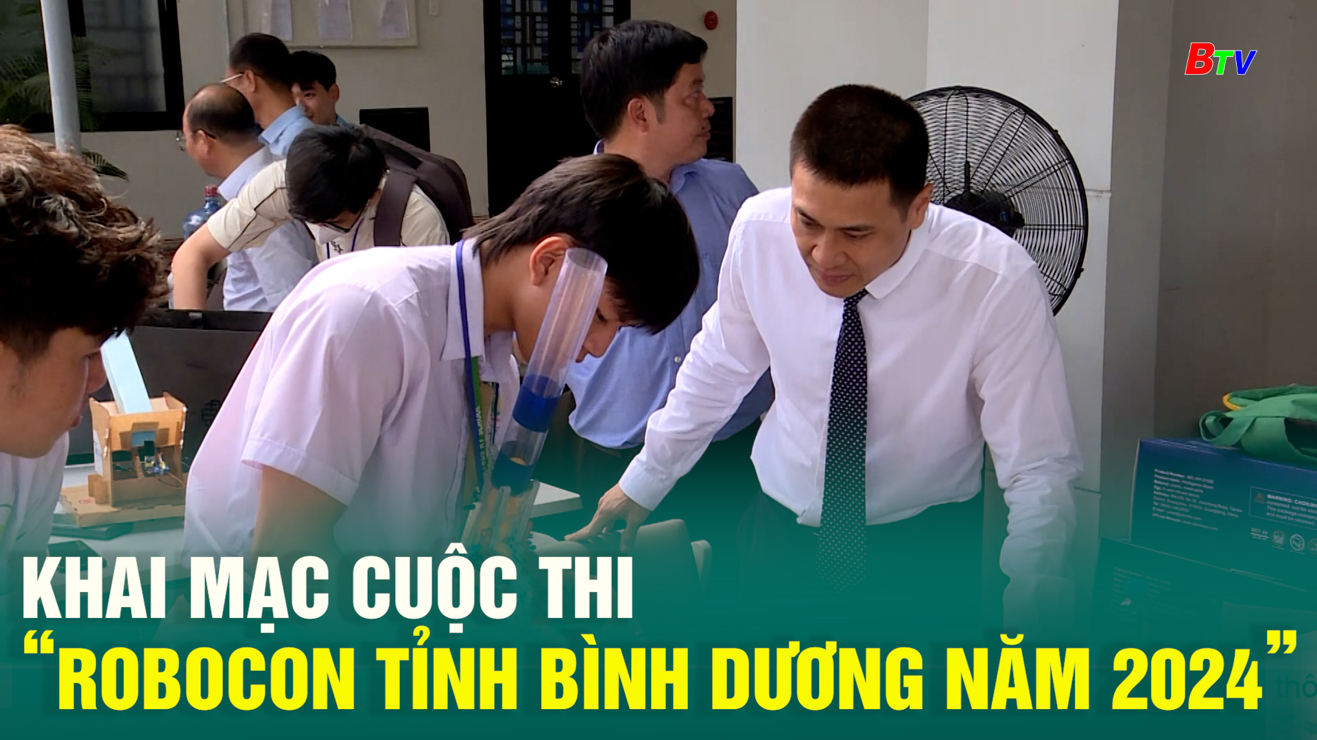 Khai mạc cuộc thi “Robocon tỉnh Bình Dương năm 2024”