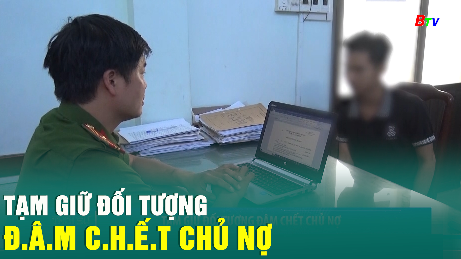 Tạm giữ đối tượng đ.â.m c.h.ế.t chủ nợ