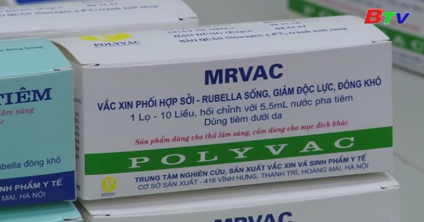 Việt Nam sản xuất thành công hàng triệu liều vắc xin Sởi-Rubella