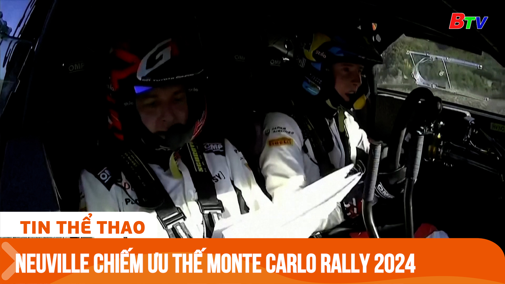 Neuville chiếm ưu thế trước ngày cuối Monte Carlo Rally 2024 | Tin Thể thao 24h	