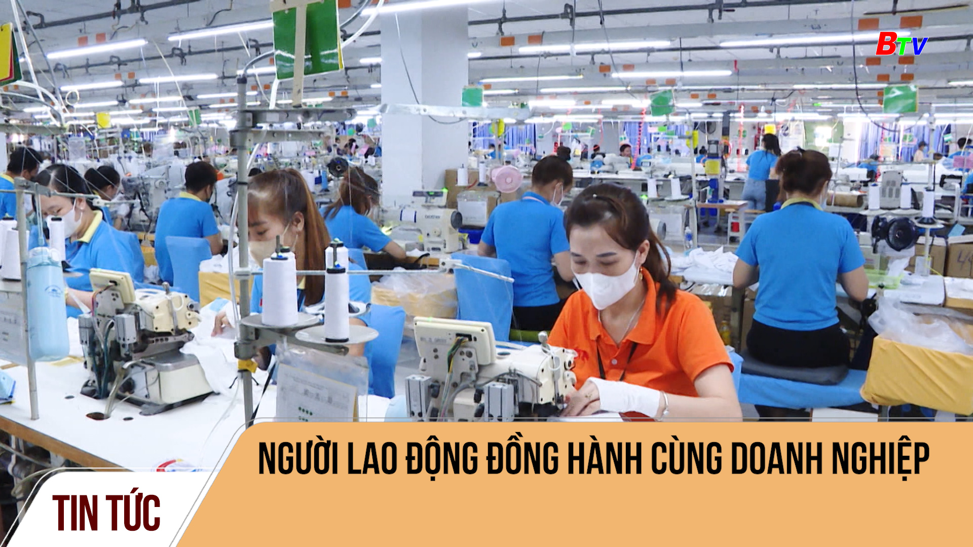 Người lao động đồng hành cùng doanh nghiệp