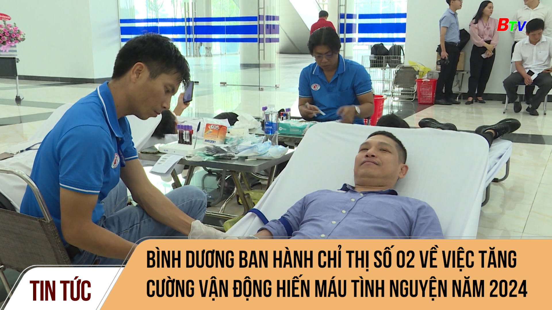 Bình Dương ban hành Chỉ thị số 02 về việc tăng cường vận động hiến máu tình nguyện năm 2024