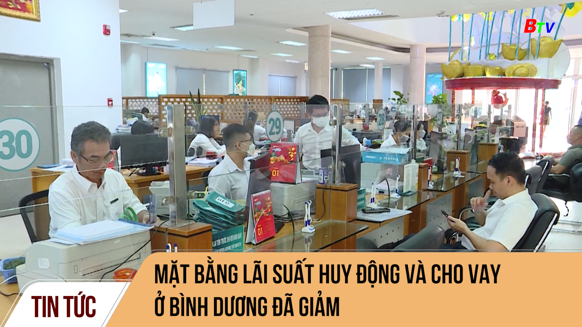 Mặt bằng lãi suất huy động và cho vay ở Bình Dương đã giảm