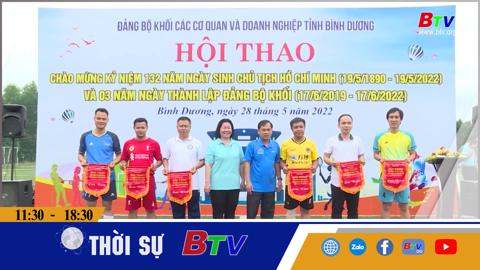 Đảng bộ khối các cơ quan và doanh nghiệp khai mạc hội thao