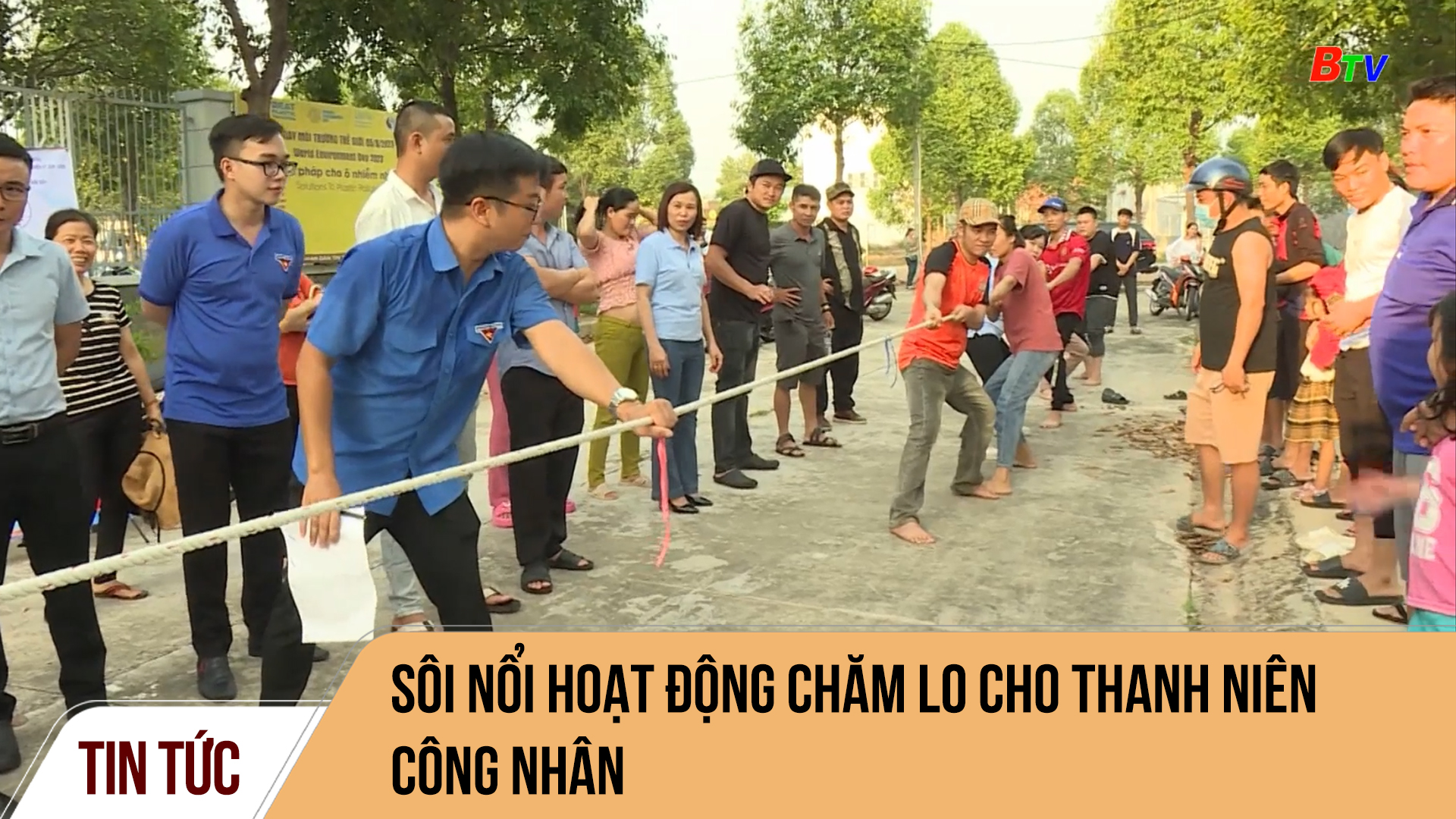 Sôi nổi hoạt động chăm lo cho thanh niên công nhân