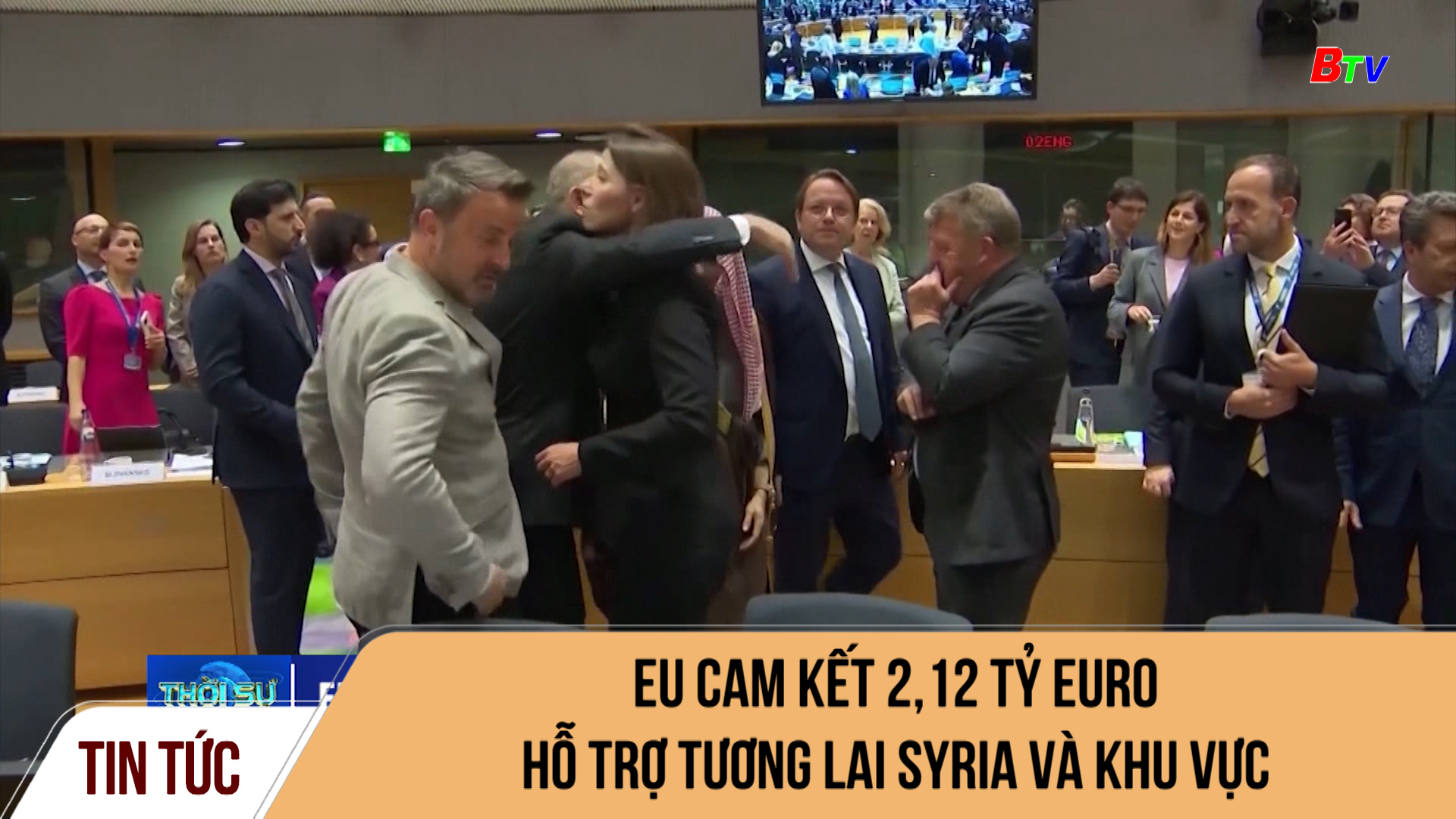 EU cam kết 2,12 tỷ EURO hỗ trợ tương lai Syria và khu vực	