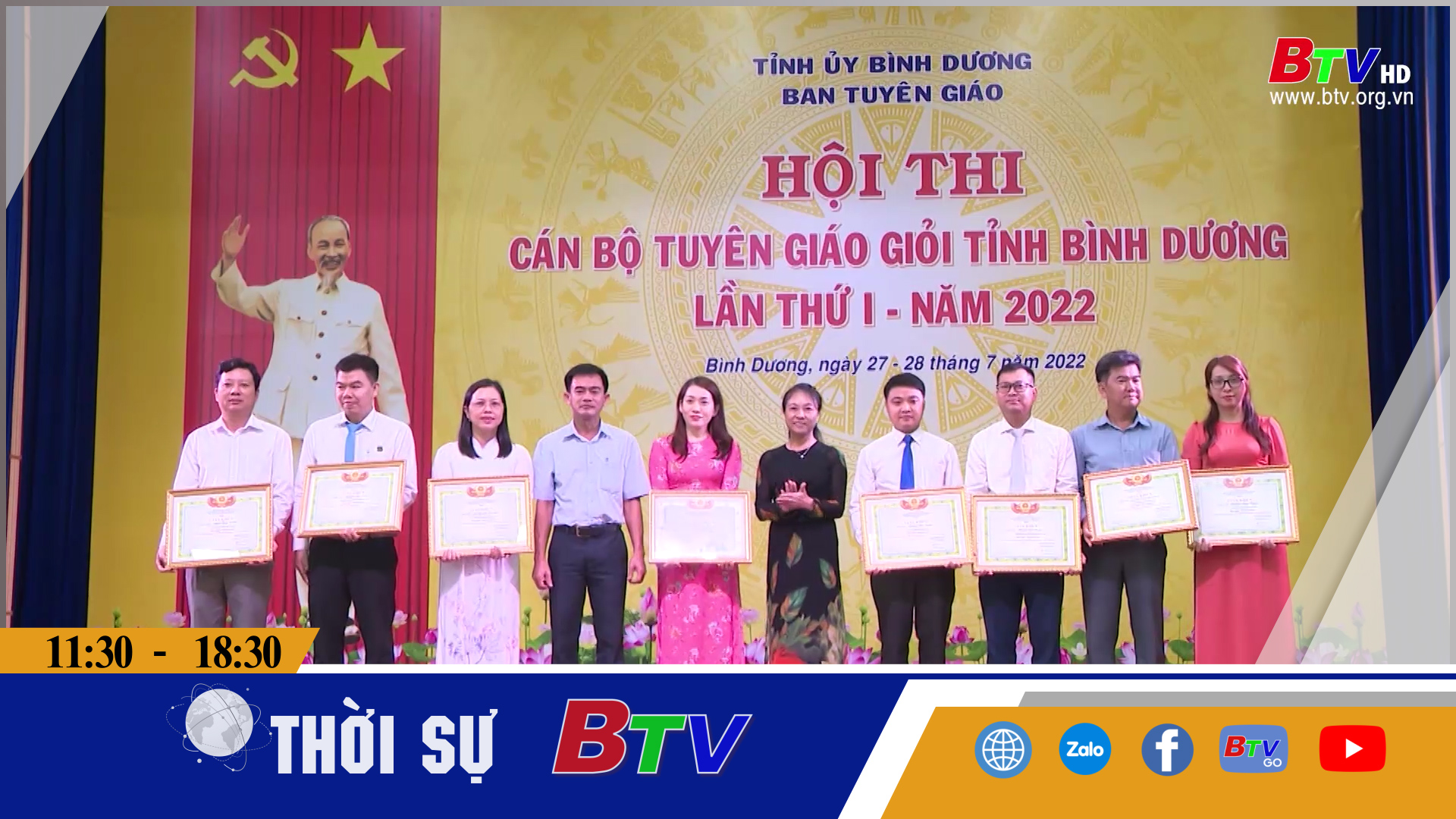 Bế mạc Hội thi Cán bộ Tuyên giáo giỏi tỉnh Bình Dương 