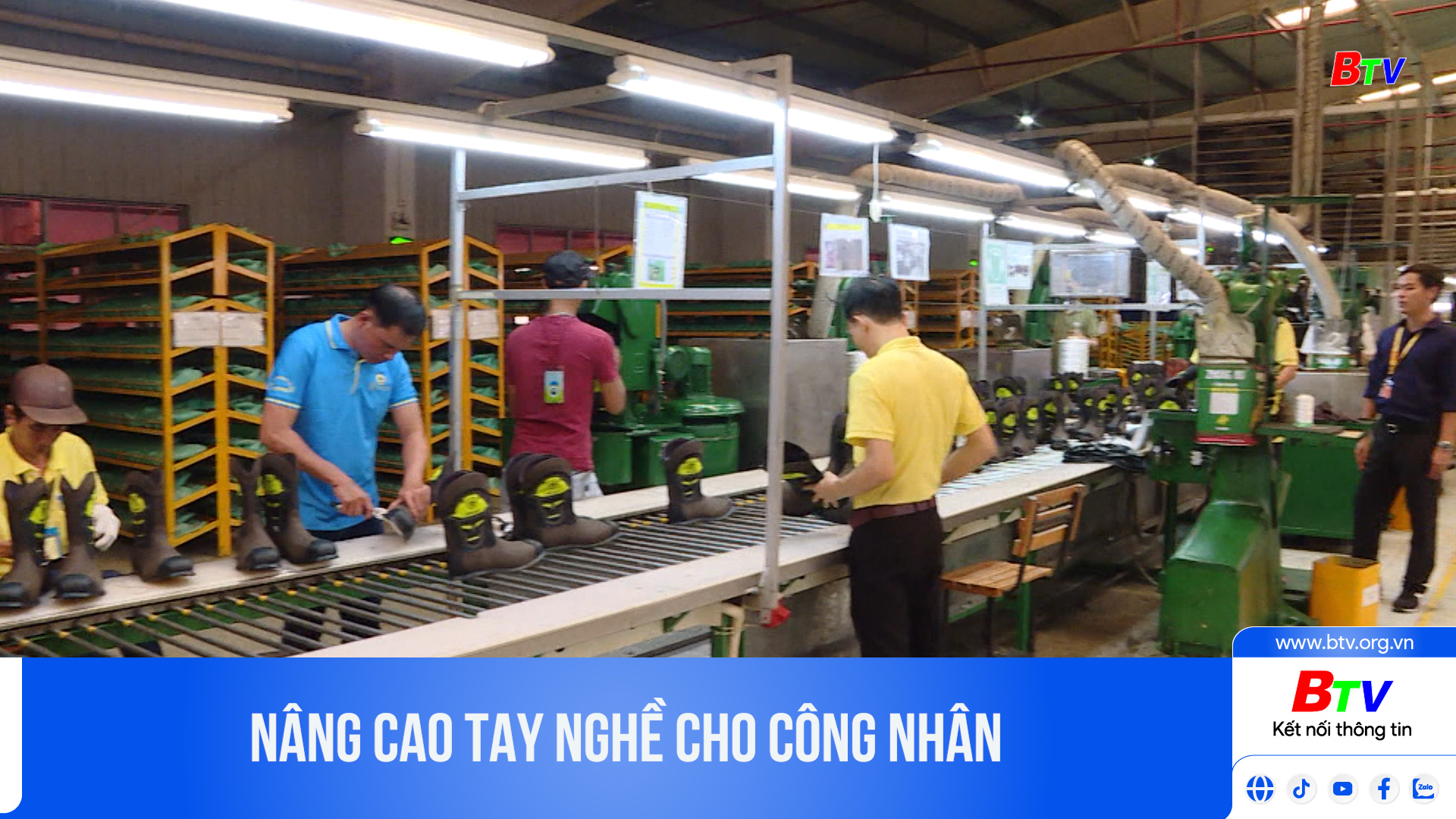 Nâng cao tay nghề cho công nhân