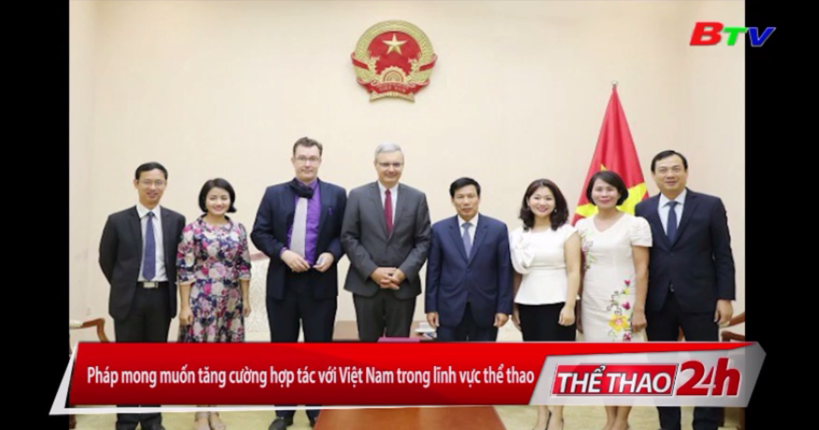 Pháp mong muốn tăng cường hợp tác với Việt Nam trong lĩnh vực thể thao