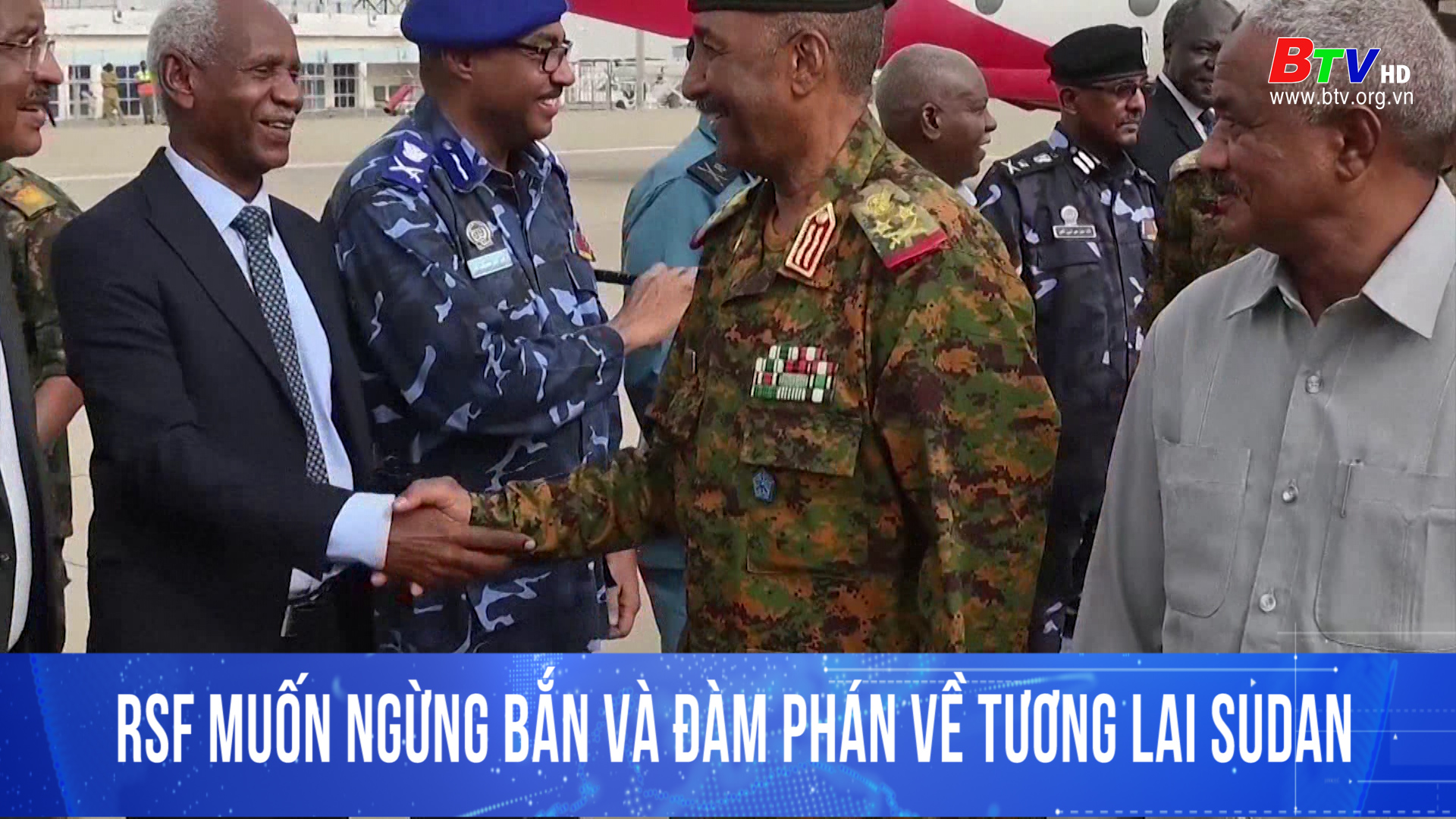 Rsf muốn ngừng bắn và đàm phán về tương lai Sudan