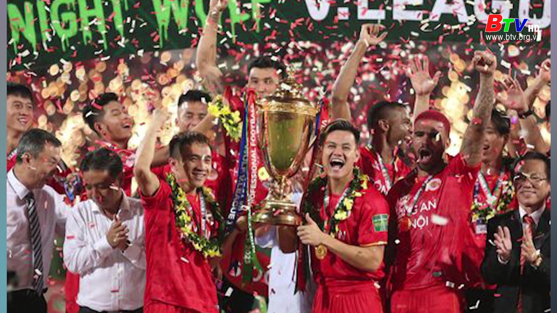 CLB công an Hà Nội trở thành tân vô địch V-League