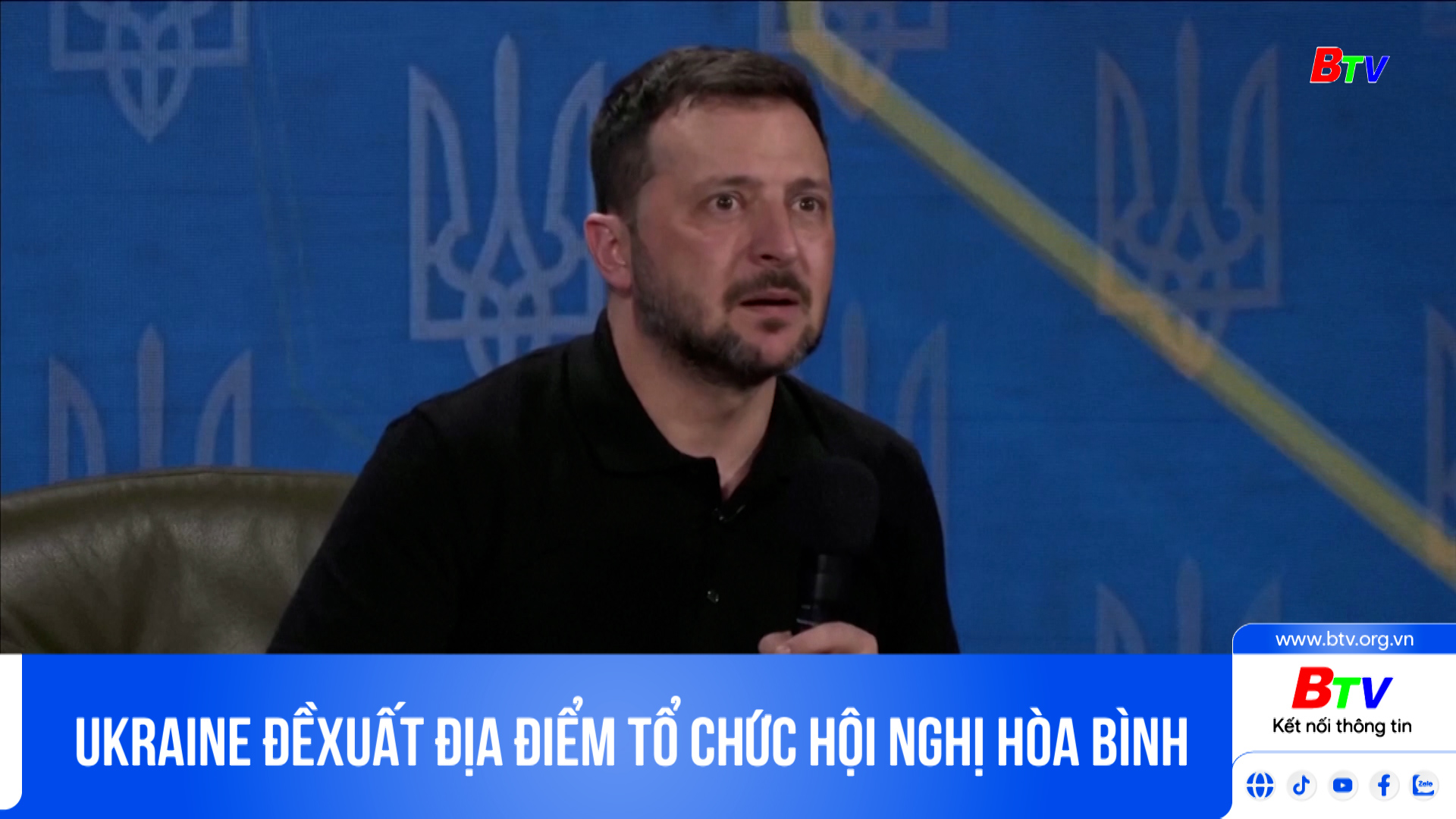 Ukraine đề xuất địa điểm tổ chức hội nghị hòa bình