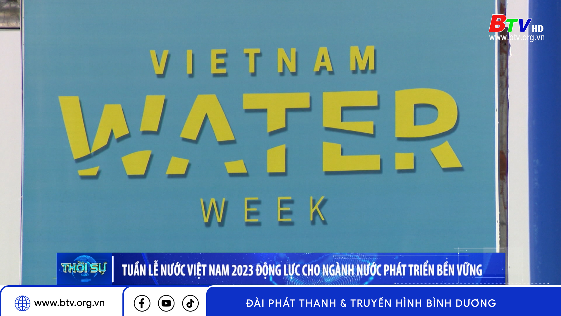 Tuần lễ Nước Việt Nam 2023 - Động lực cho ngành Nước phát triển bền vững