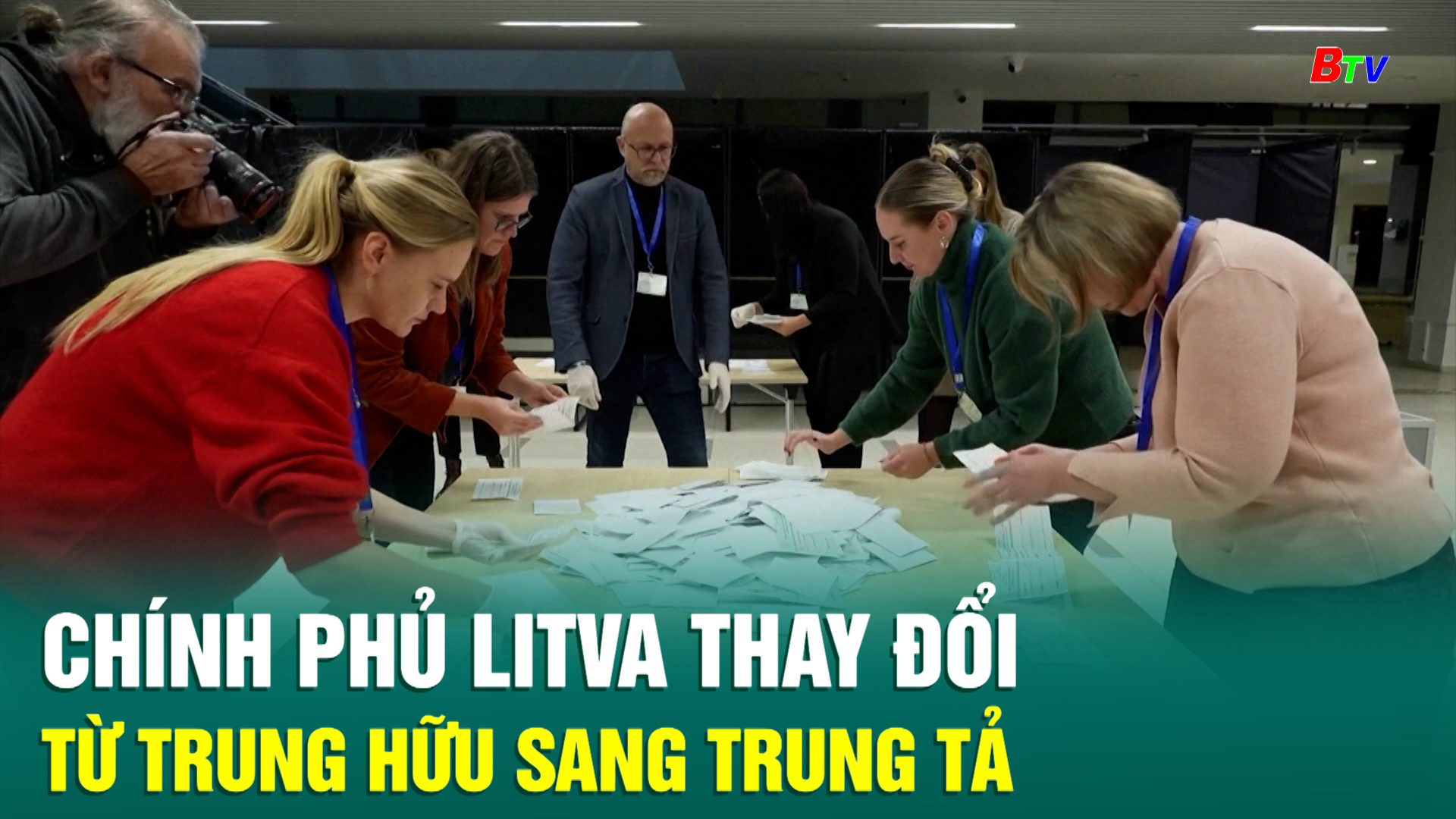 Chính phủ Litva thay đổi từ trung hữu sang trung tả