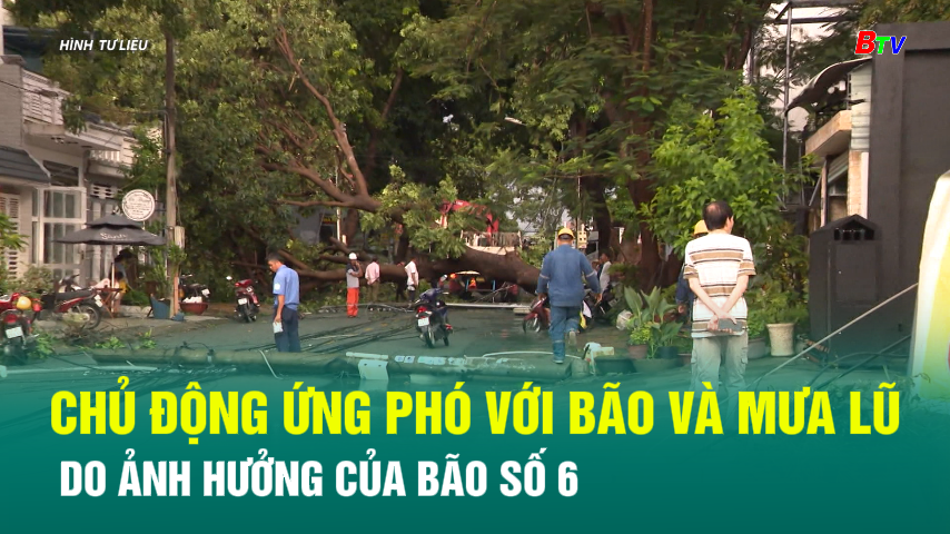 Chủ động ứng phó với bão và mưa lũ do ảnh hưởng của bão số 6