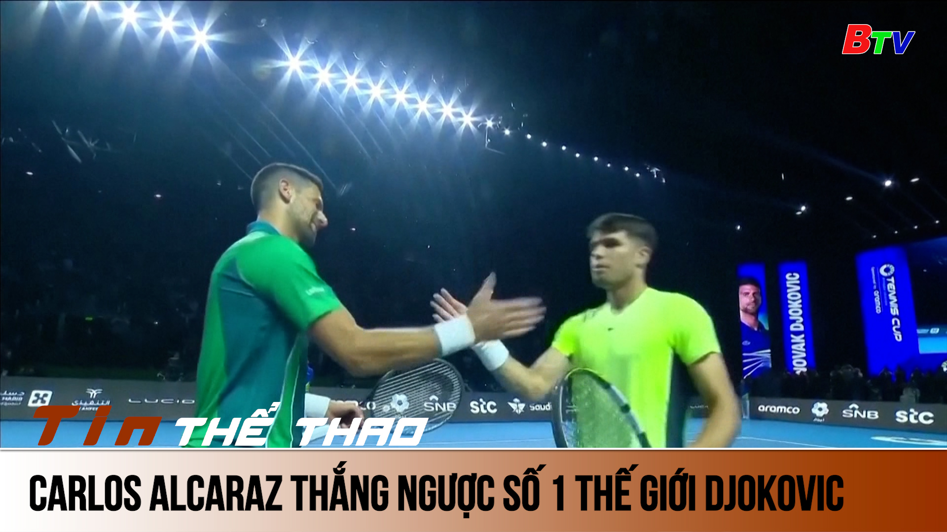 Carlos Alcaraz thắng ngược tay vợt số 1 Thế giới Novak Djokovic | Tin Thể thao 24h	