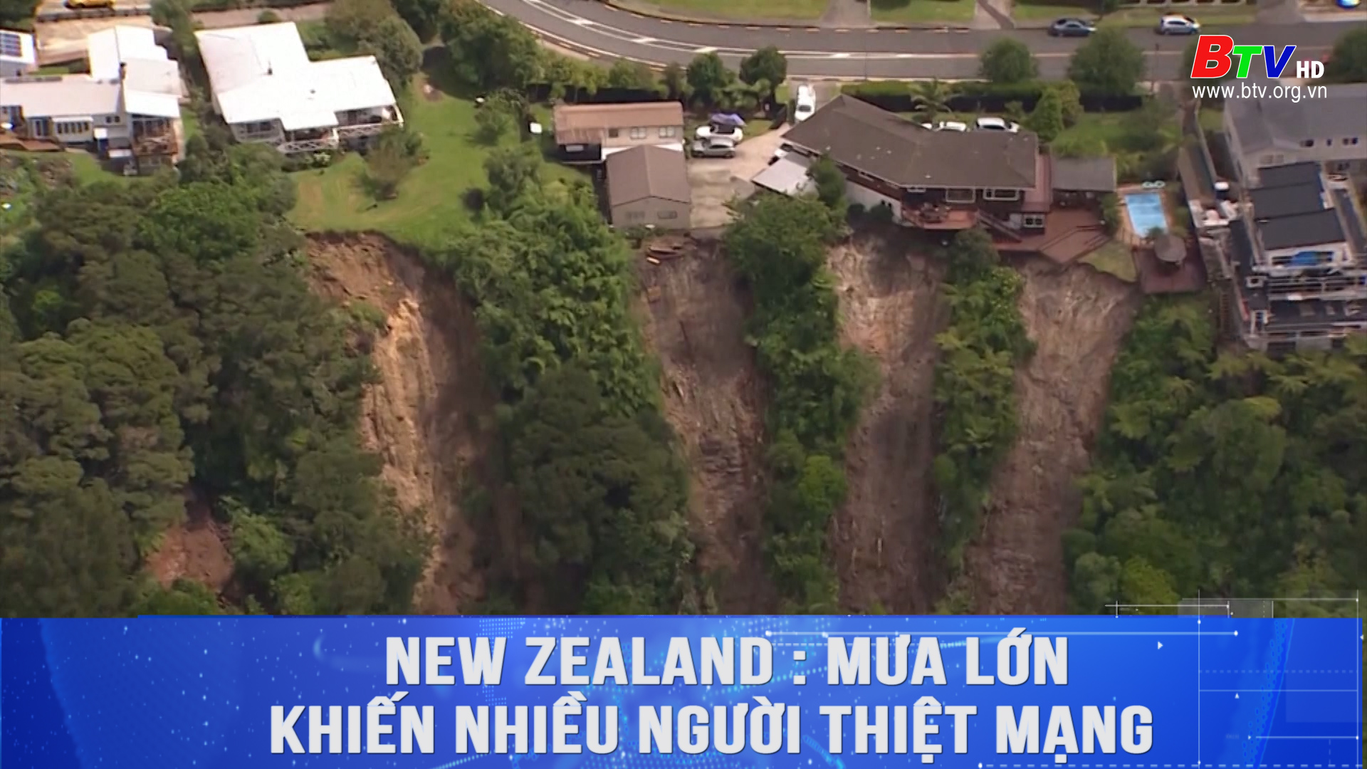 Mưa lớn khiến nhiều người thiệt mạng ở New Zealand