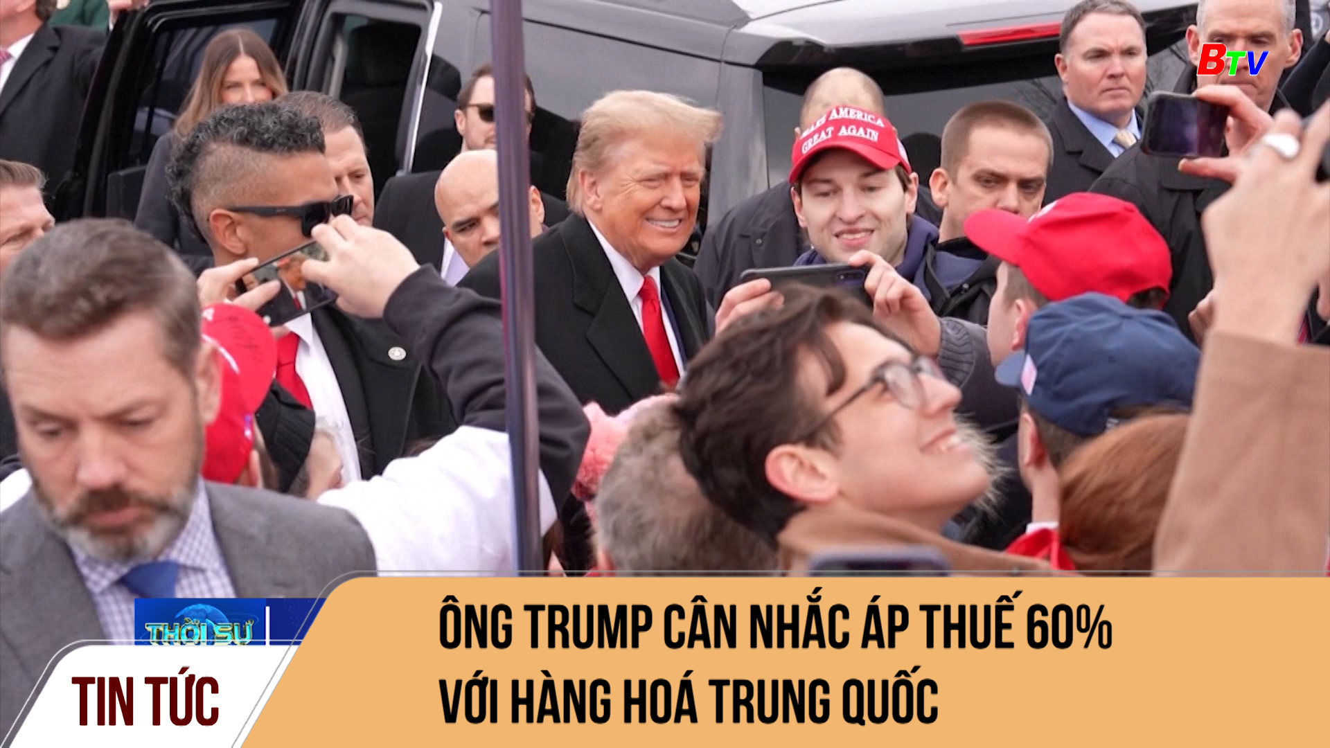 Ông Trump cân nhắc áp thuế 60% với hàng hoá Trung Quốc	