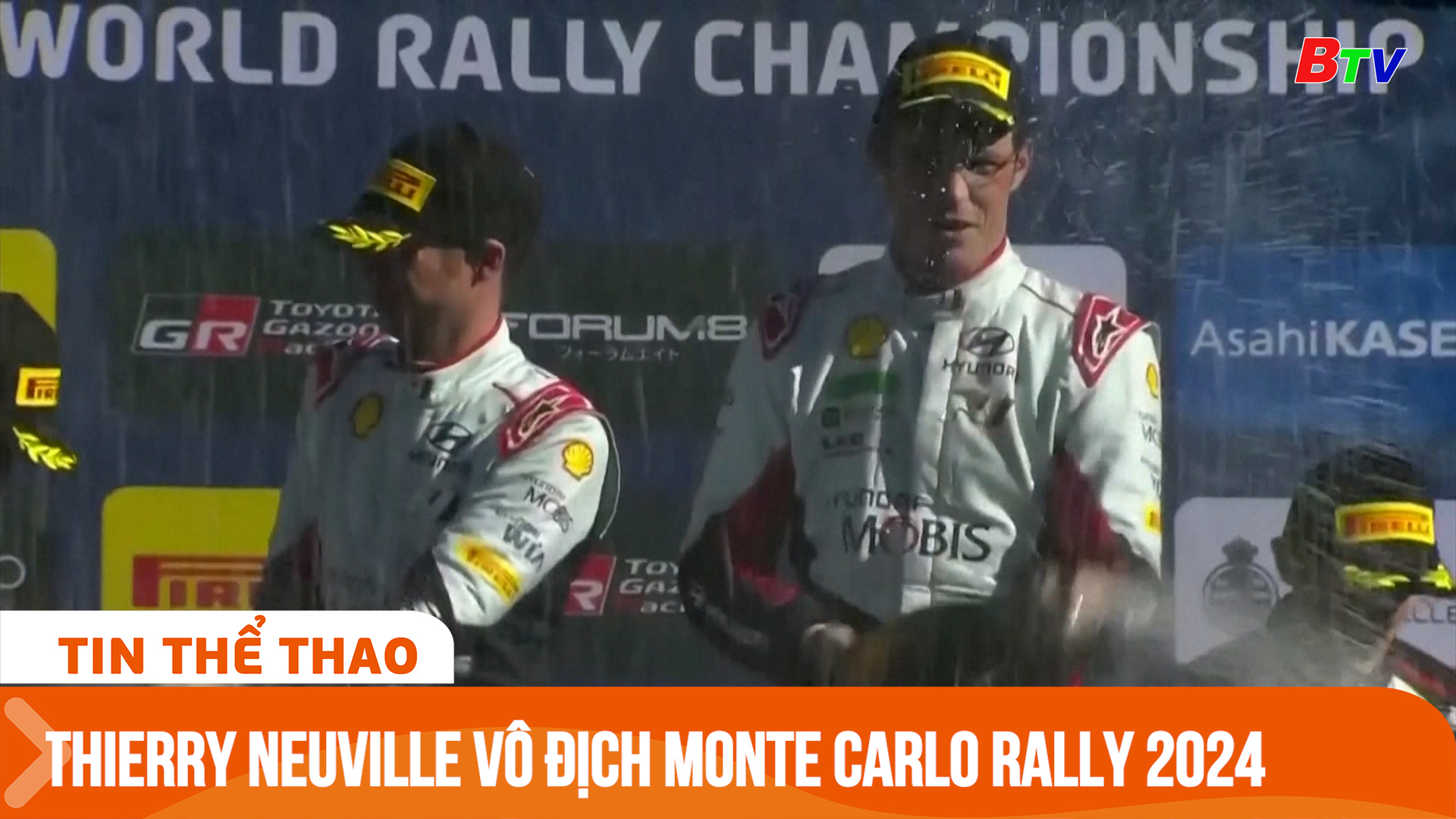Thierry Neuville vô địch Monte Carlo Rally 2024 | Tin Thể thao 24h	