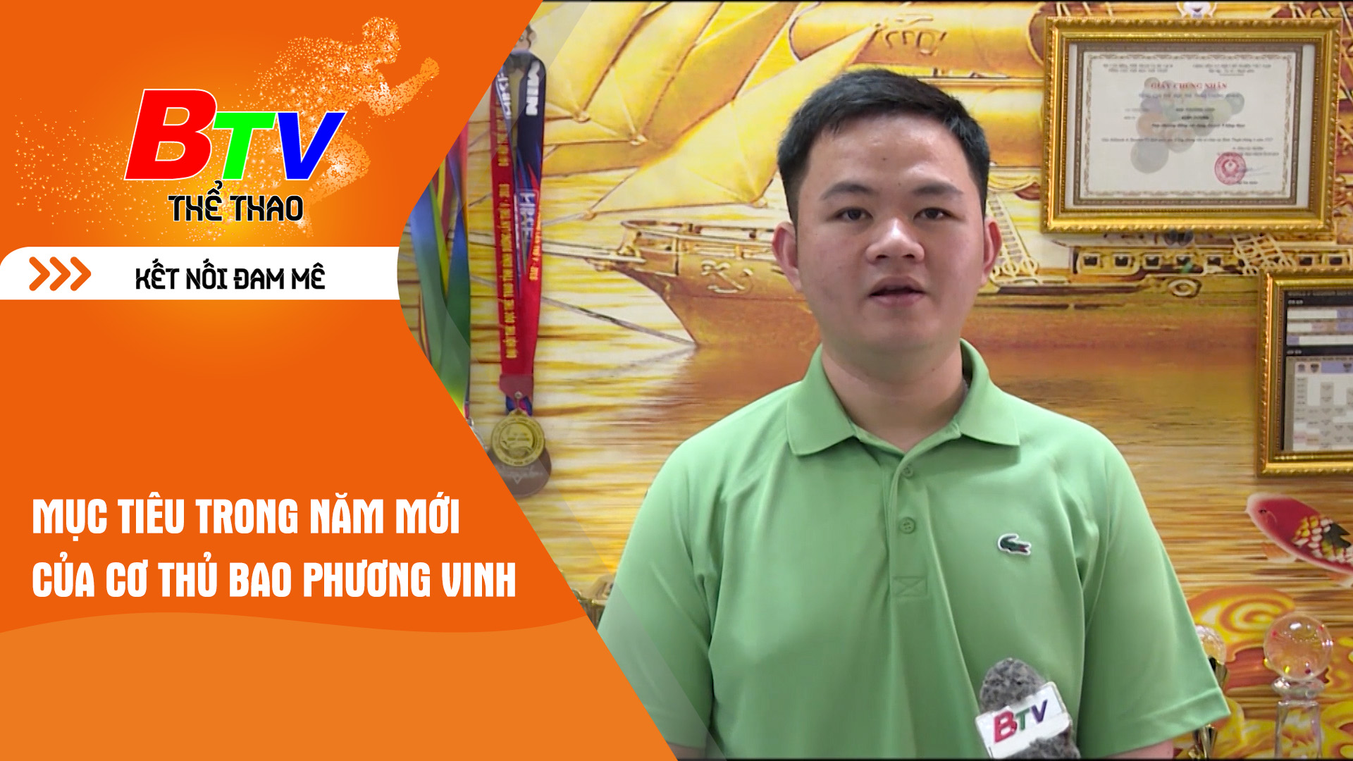 Mục tiêu trong năm mới của cơ thủ Bao Phương Vinh	