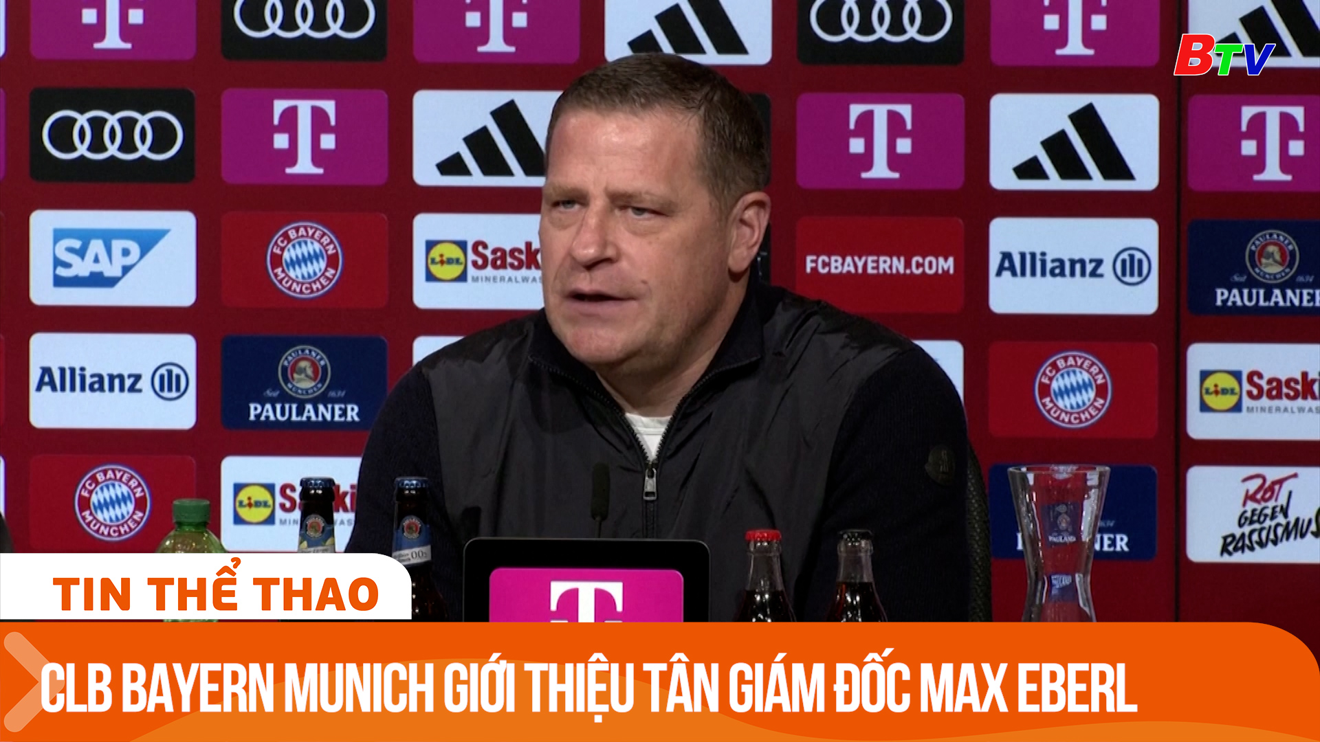CLB Bayern Munich giới thiệu tân giám đốc thể thao Max Eberl | Tin Thể thao 24h	