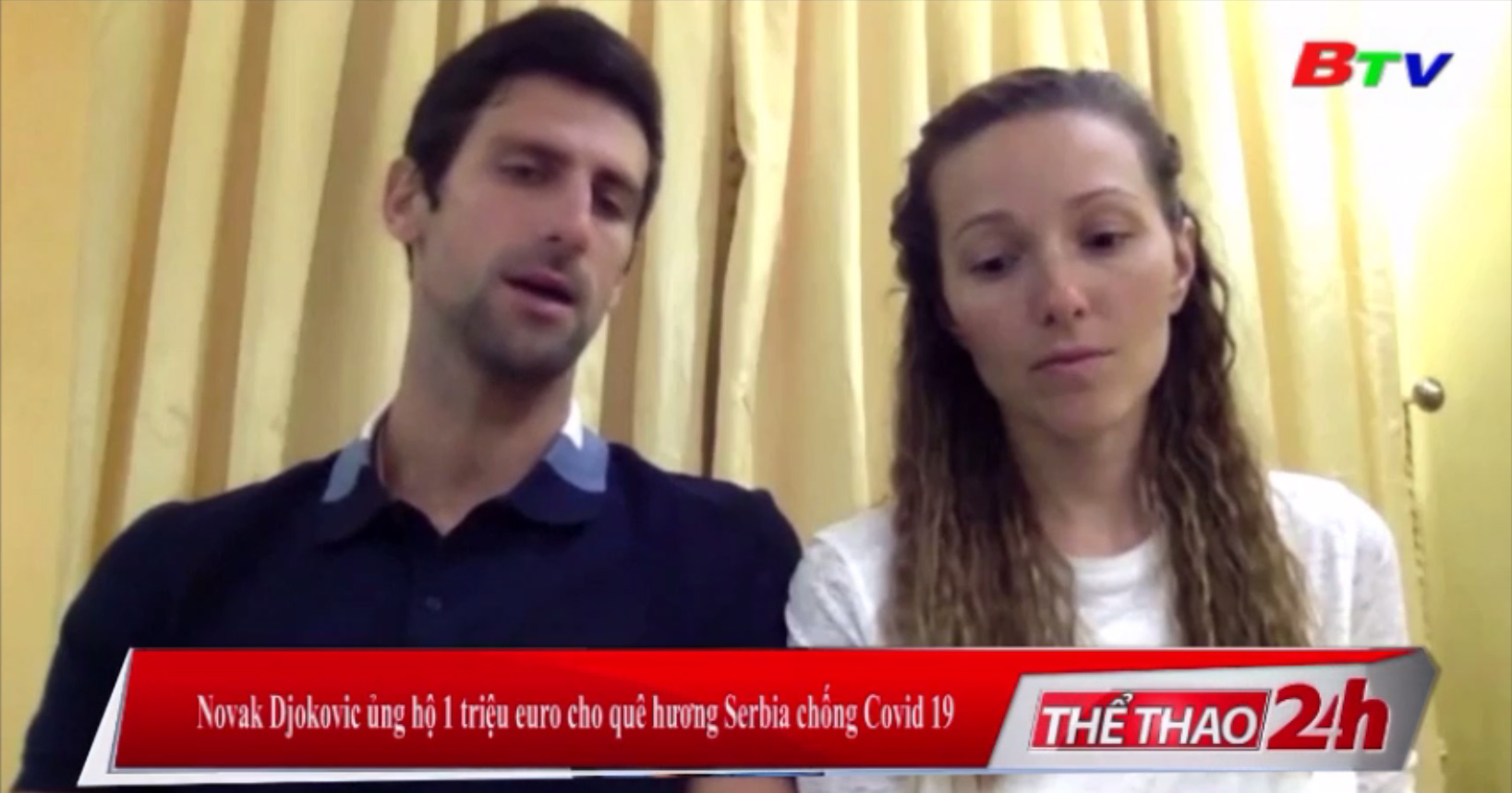 Novak Djokovic ủng hộ 1 triệu euro cho quê hương Serbia chống Covid-19