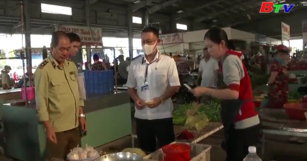 Huyện Bắc Tân Uyên kiểm tra an toàn thực phẩm tại các chợ