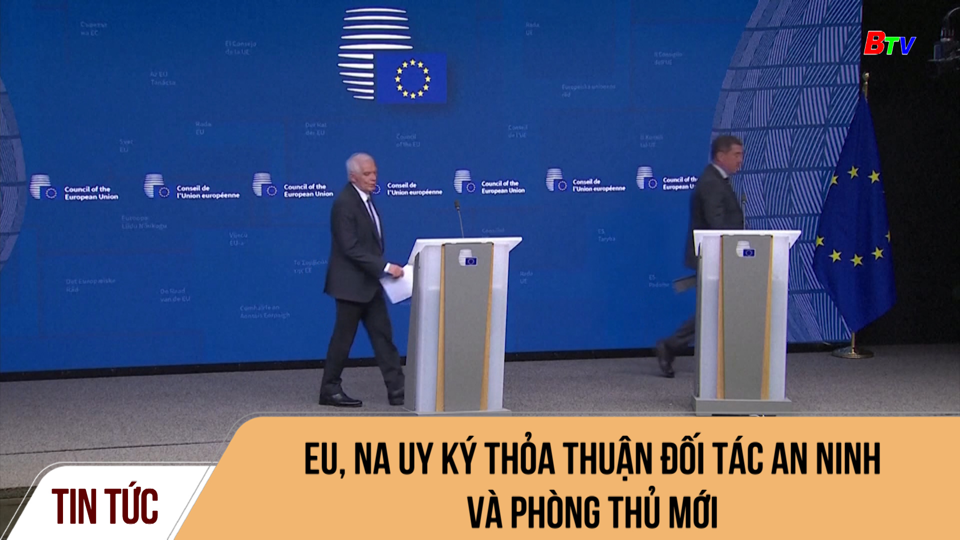 Eu, Na Uy ký thỏa thuận đối tác an ninh và phòng thủ mới	