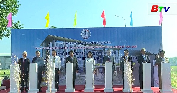 Nhiều công trình chào mừng Đại hội đảng bộ huyện Bàu Bàng