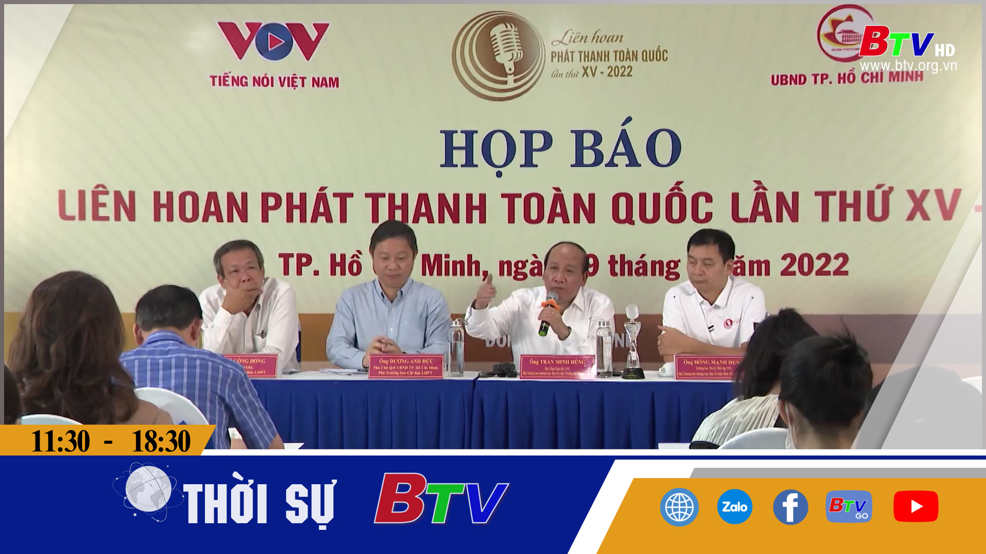 Họp báo Liên hoan Phát thanh toàn quốc