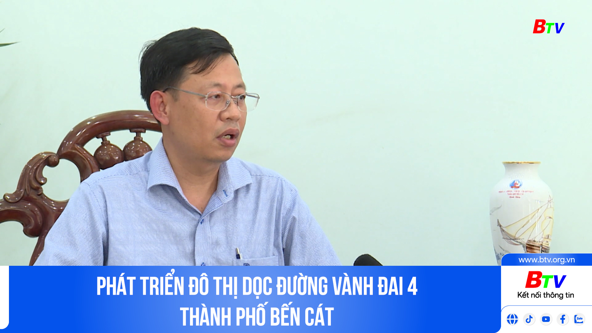 Phát triển đô thị dọc đường Vành đai 4 thành phố Bến Cát