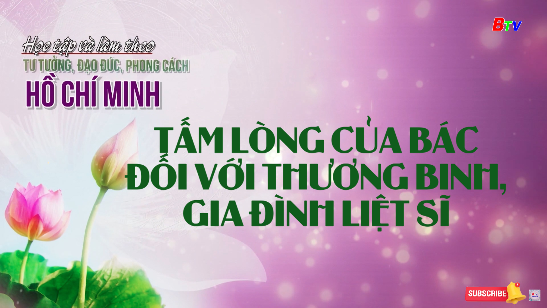 Tấm lòng của Bác đối với thương binh, gia đình liệt sĩ	