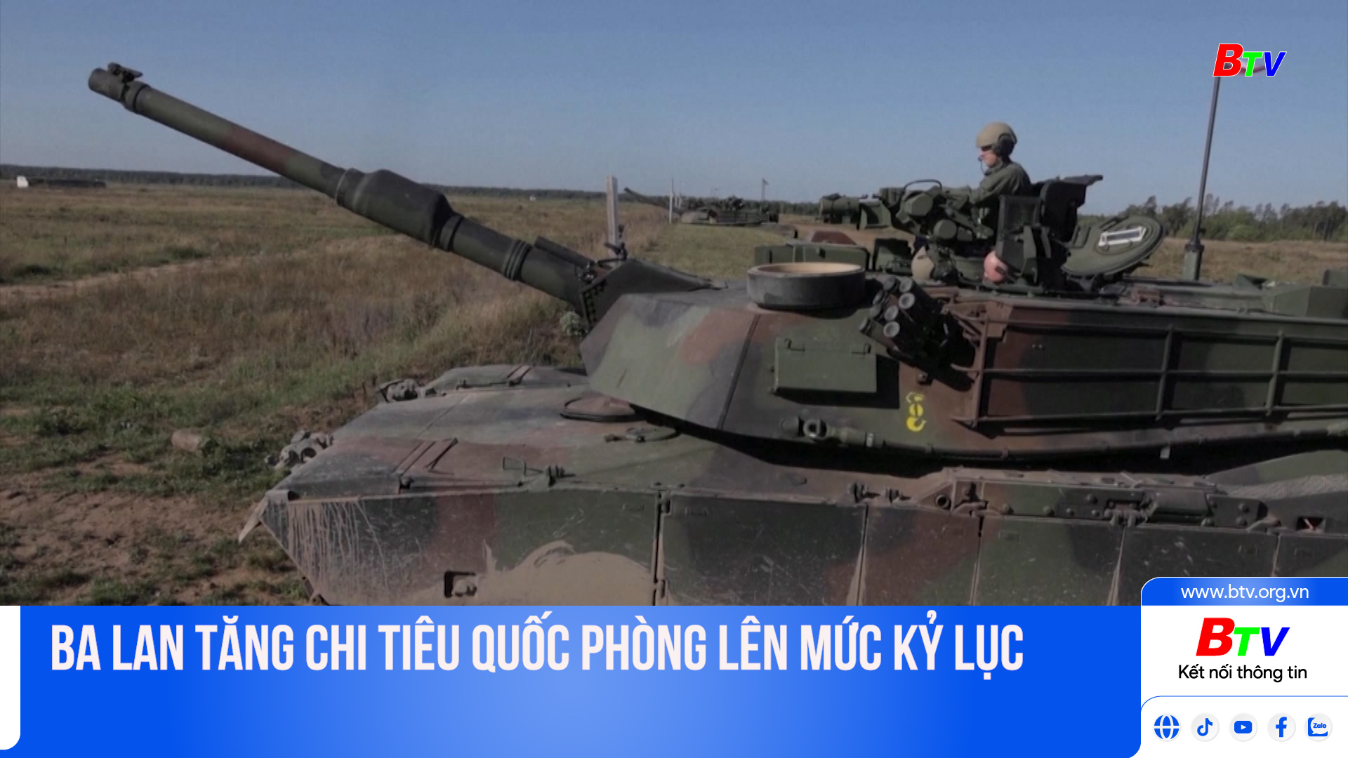 Ba Lan tăng chi tiêu quốc phòng lên mức kỷ lục