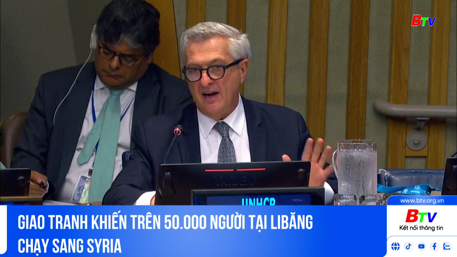 Giao tranh khiến trên 50.000 người tại Libăng chạy sang Syria