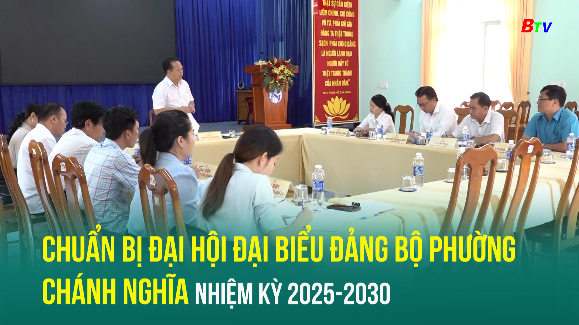 Chuẩn bị Đại hội đại biểu Đảng bộ phường Chánh Nghĩa nhiệm kỳ 2025-2030