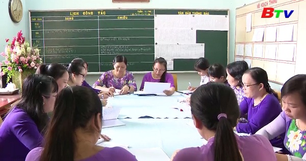 Tập thể tổ ngữ văn - Trường THPT Thanh Tuyền, Dầu Tiếng  thực  hiện tốt chỉ thị 05