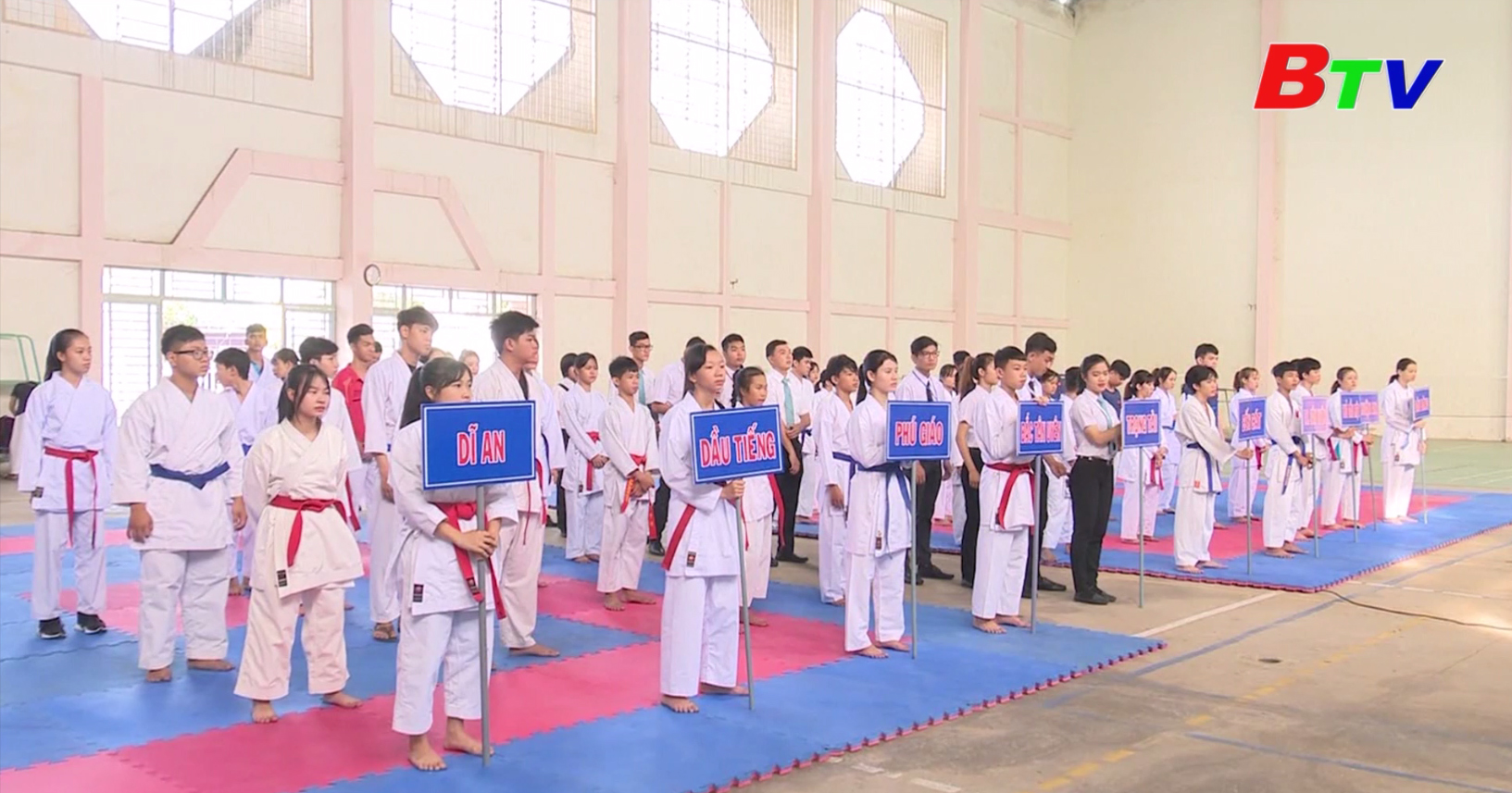 Thị xã Tân Uyên đăng cai tổ chức Giải vô địch Karate tỉnh Bình Dương năm 2020