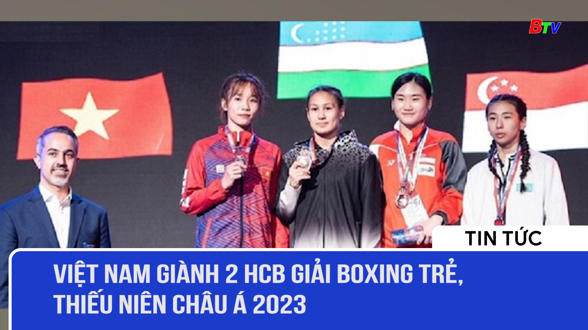 Việt Nam giành 2 HCB Giải Boxing trẻ, thiếu niên châu Á 2023